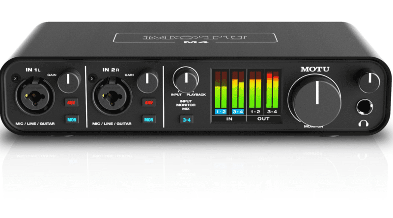 Motu m4 The Best Audio Interfaces Under $500
