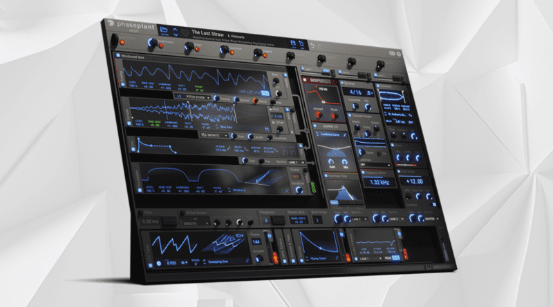 Featured image of the Kilohearts Phase Plant soft synth highlighting its unique sound modulation features