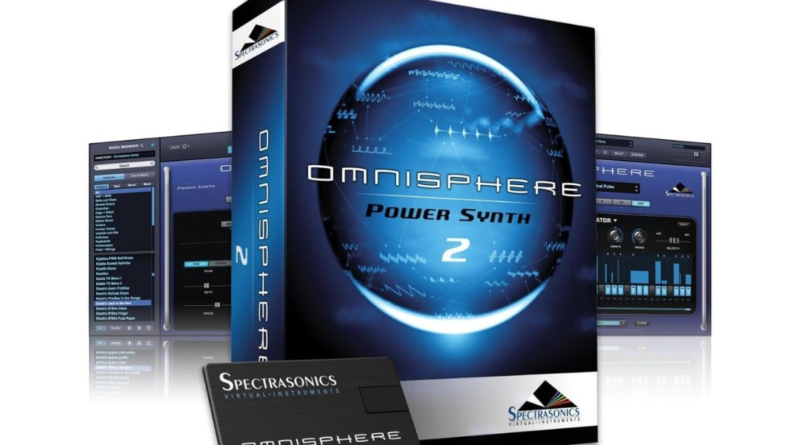 Cover image of Omnisphere 2 showing the logo and branding”